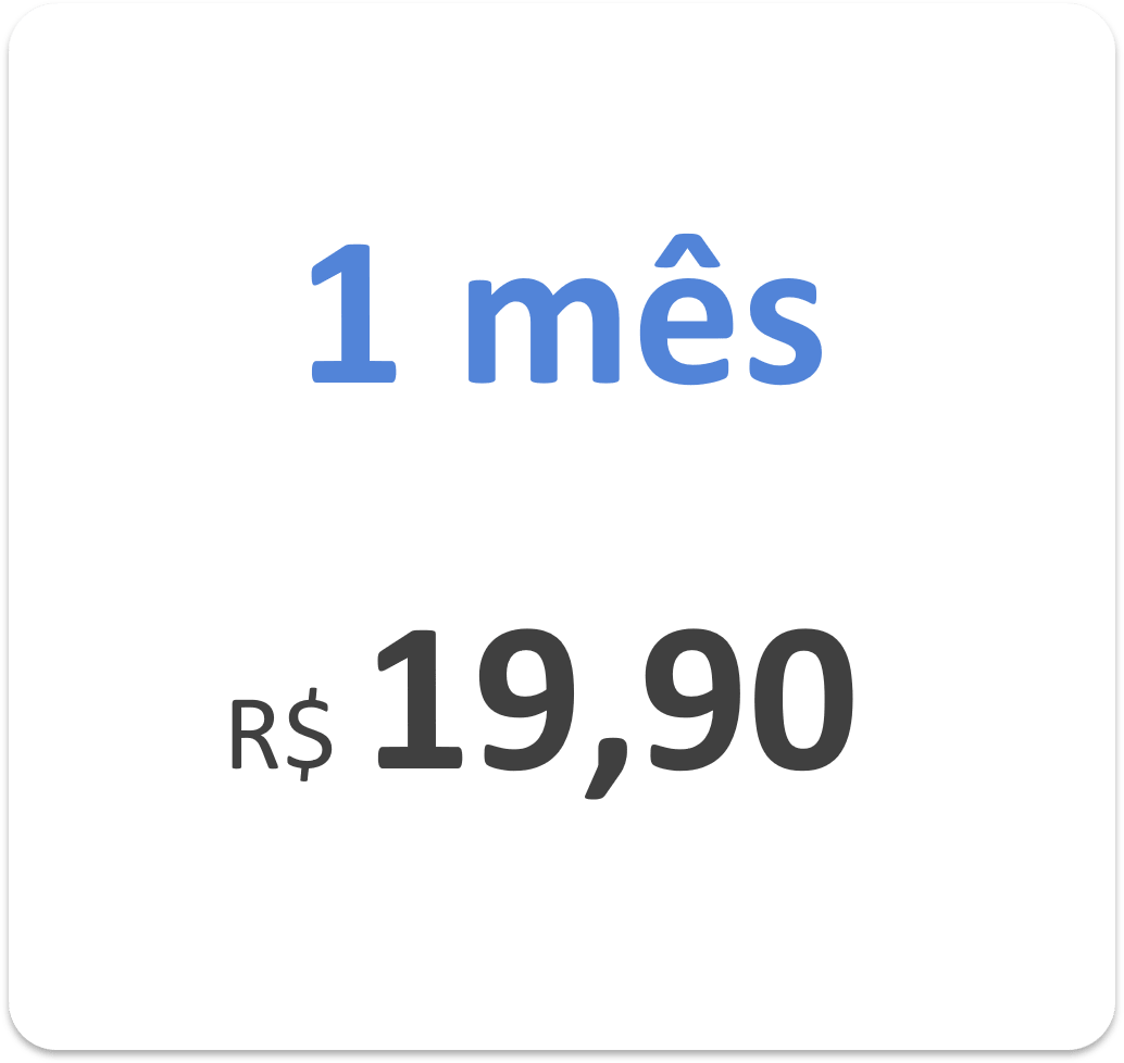 Pré-pago mensal